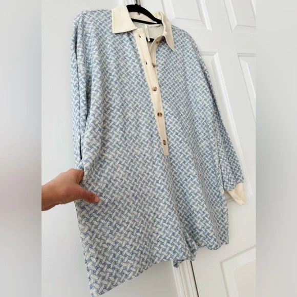 Anthropologie Waffle Cocoon Romper, Size XL - Picture 7 of 12